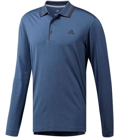 long sleeve adidas polo shirt